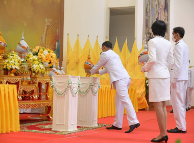 สหกรณ์จังหวัดร้อยเอ็ดร่วมพิธีถวายเครื่องราชสักการะและวางพานพุ่ม และพิธีจุดเทียนถวายพระพรชัยมงคล เนื่องในโอกาสวันเฉลิมพระชนมพรรษา 28 กรกฎาคม 2566 ... พารามิเตอร์รูปภาพ 7