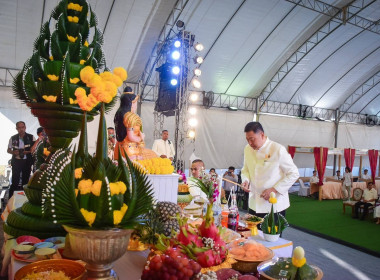 สหกรณ์จังหวัดร้อยเอ็ด เข้าร่วมในพิธีบวงสรวงแม่โพสพ ... พารามิเตอร์รูปภาพ 4